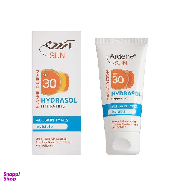 کرم ضد آفتاب مرطوب کننده آردن (Ardene) مدل Hydrasol با SPF 50 حجم 50 میلی لیتر