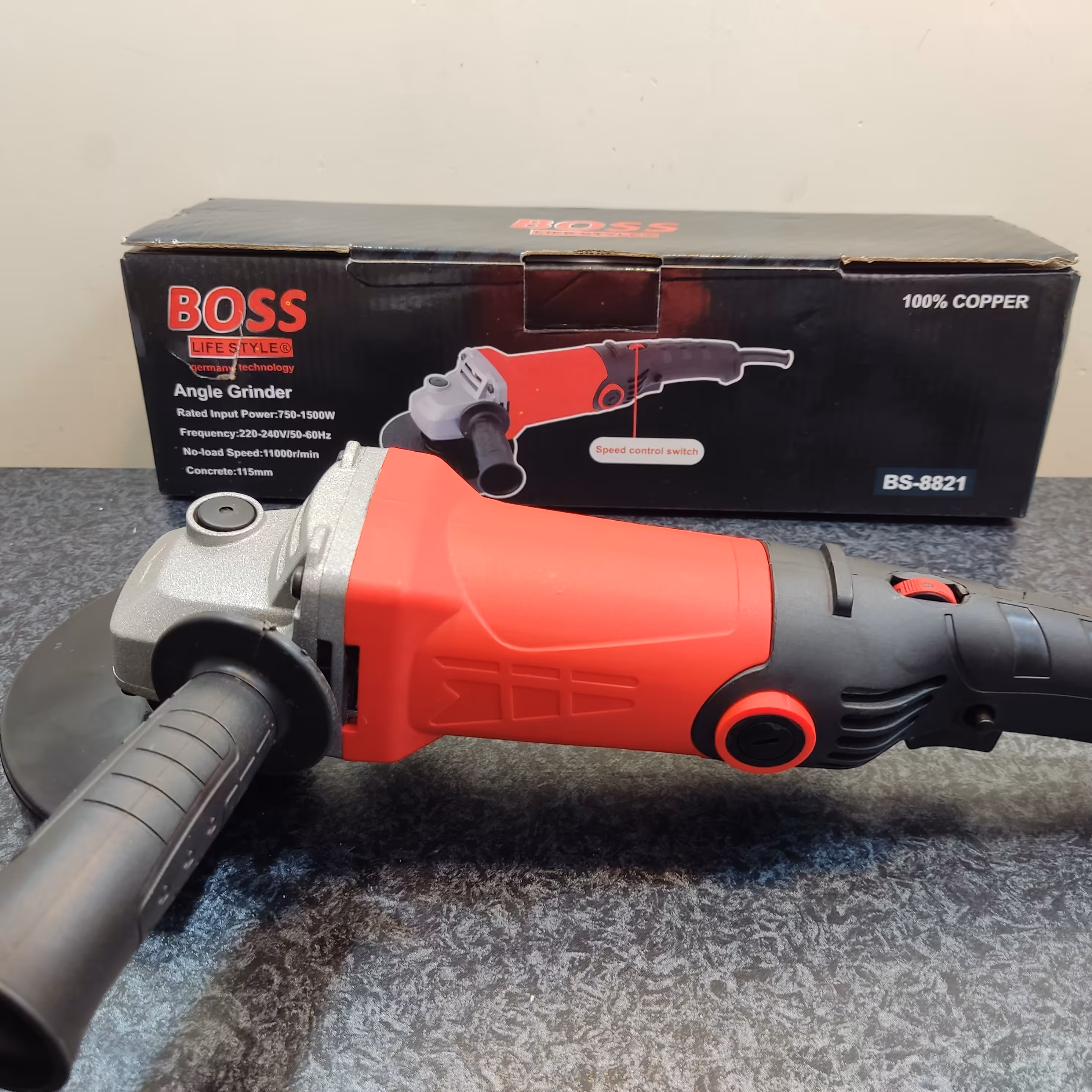 مینی فرز دیمر دار باس 1500 وات