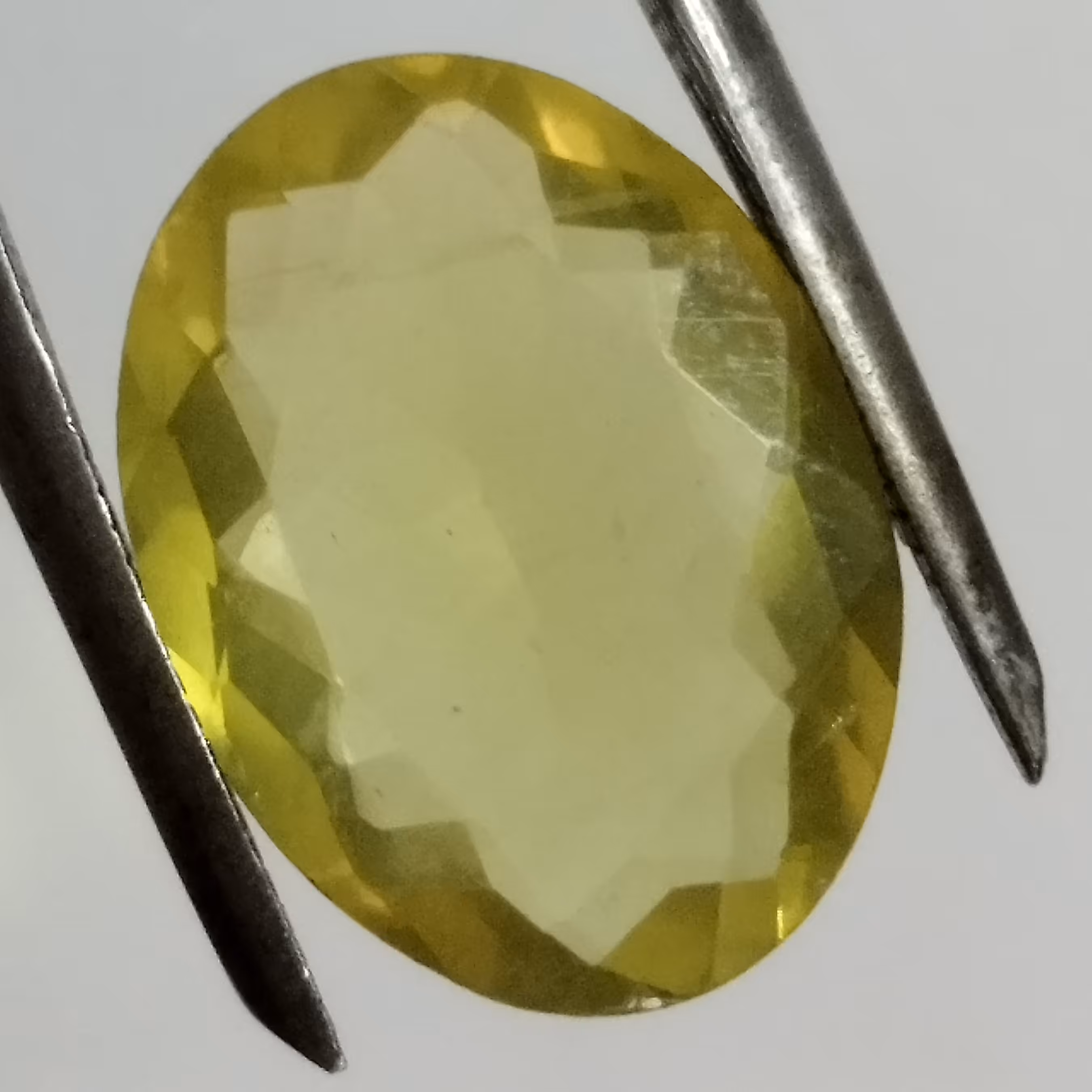 نگین کوارتز لیمویی، درشت 13قیراط