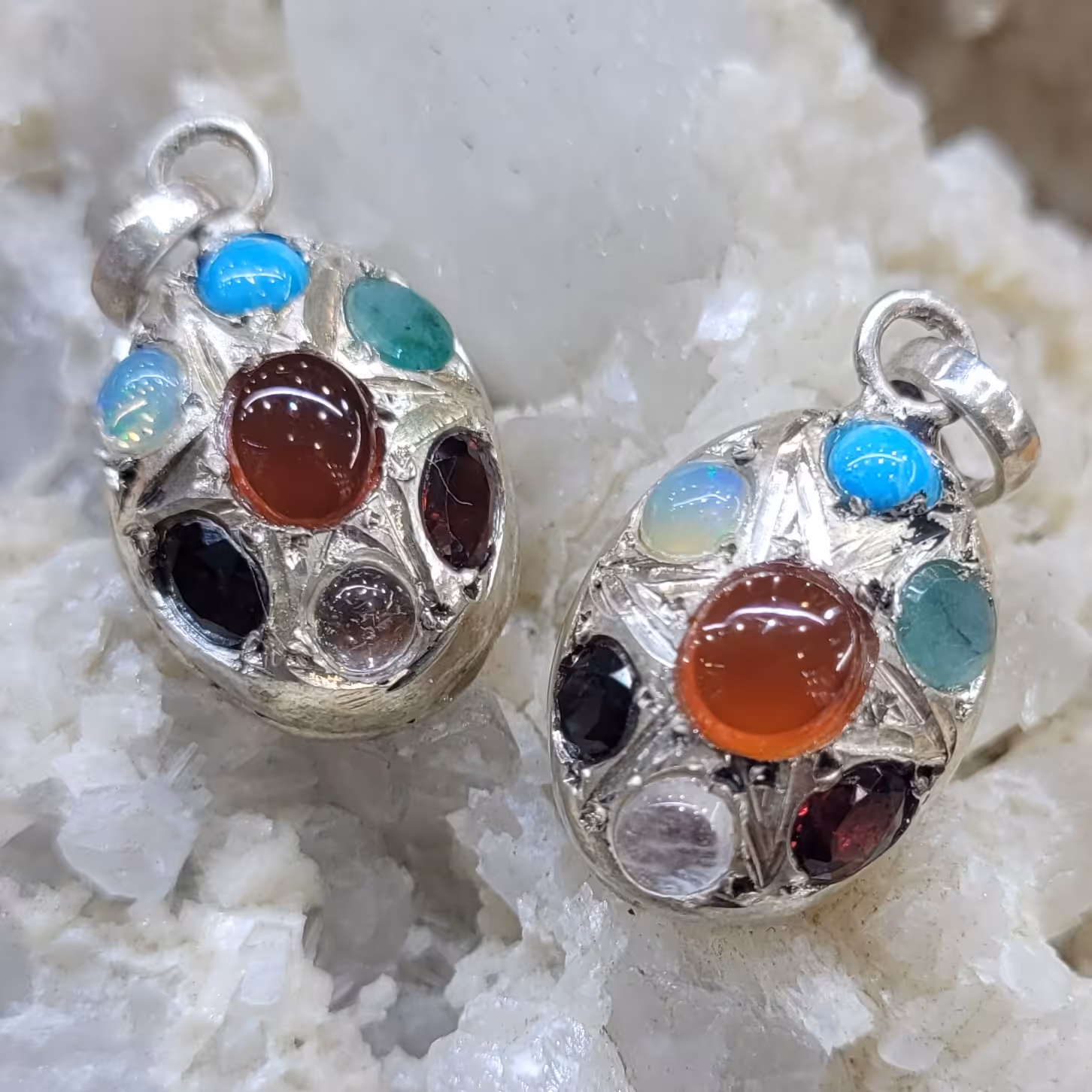 گردنبندچندنگین حرز دار