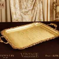 سینی مربع برنجی بی وی کی مدل VK351143