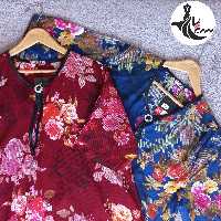 تونیک نخی سایز بزرگ کلوش با طرح سه بعدی پوشاک و اکسسوری سپنتا