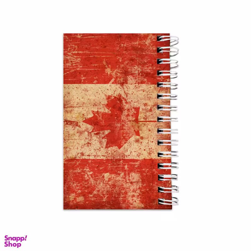 دفترچه یادداشت ۶۴ برگ مدل To Do List طرح پرچم کانادا کد 1660407