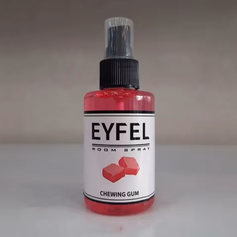 اسپری خوشبو کننده ایفل رایحه آدامسی اصل ترکیه  شرکتی کیفیت کم نظیر  110 میلی لیتر