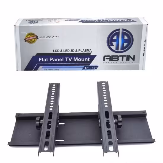 براکت سایز 17 تا 43 اینچ آبتین (ABTIN) مدل M120 بدون تراز
