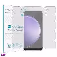 محافظ صفحه نمایش شفاف راک اسپیس مدل 360 مناسب برای گوشی موبایل سامسونگ S23 FE