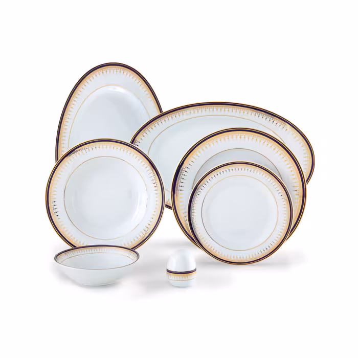 سرویس چینی زرین 6 نفره غذاخوری خاطره (28 پارچه)