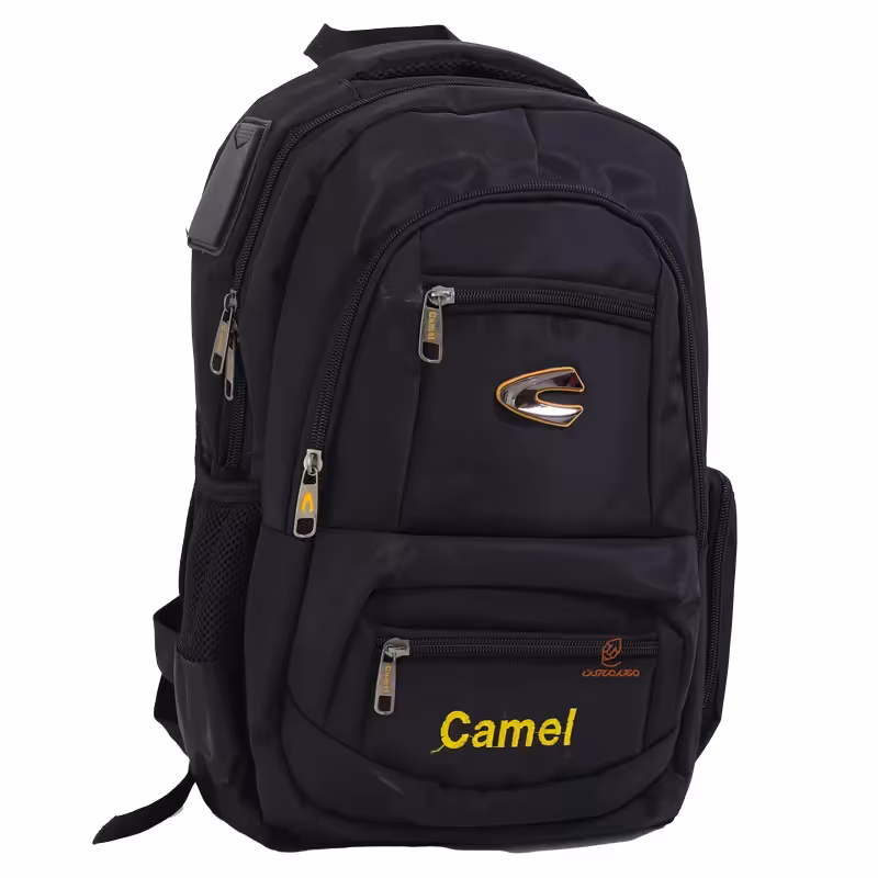 کوله پشتی مشکی کد 1-940 کمل CAMEL