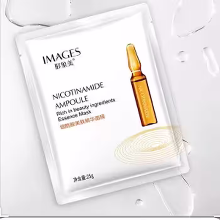 ماسک ورقه ای صورت نیکوتین آمید ایمیجز 5 عددی