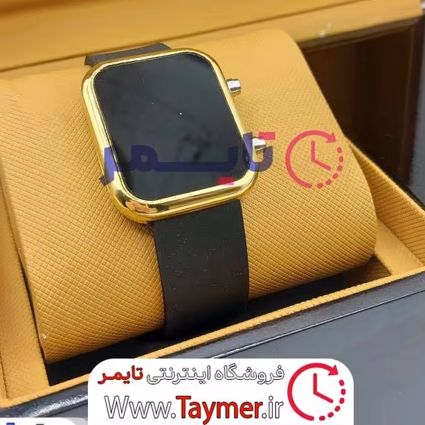 سری جدید ساعت های اسپرت مردانه زنانه طرح خاص لاکچری مدل اپل واچ AW GOLD