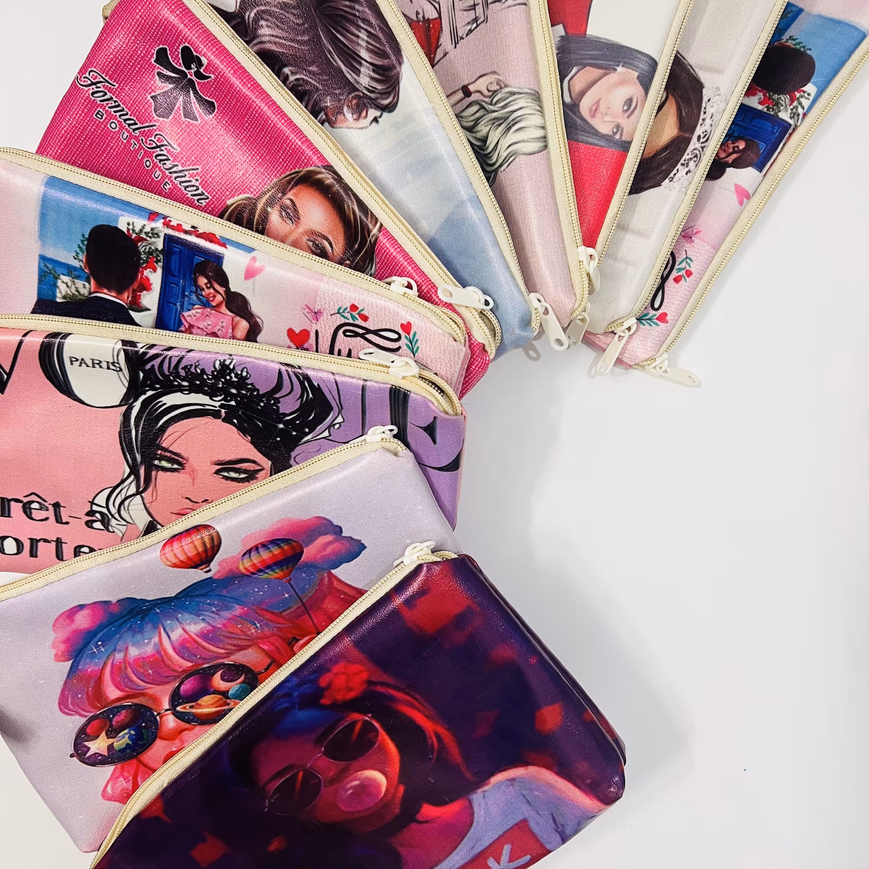 کیف لوازم ارایش چرمی