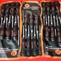 پک 7تایی پیچ گوشتی ضربه خور و آچار خور