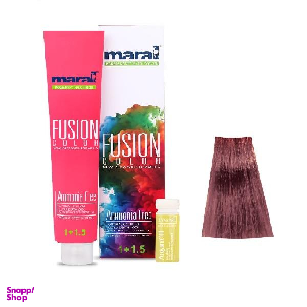 رنگ مو مارال (Maral) مدل Fusion Color شماره 5.681 رنگ آکاژو حجم 100 میلیلیتر