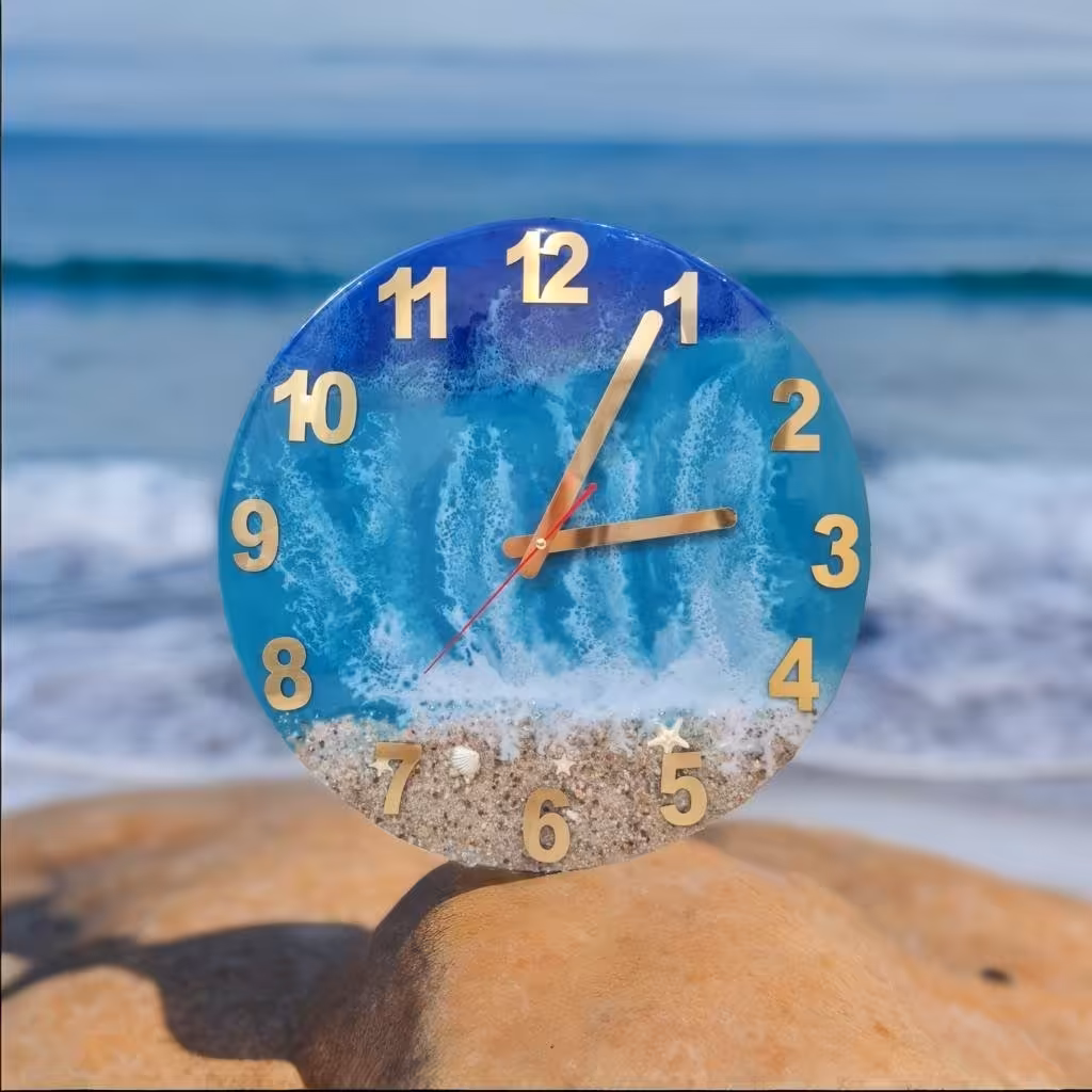 ساعت دیواری طرح دریا