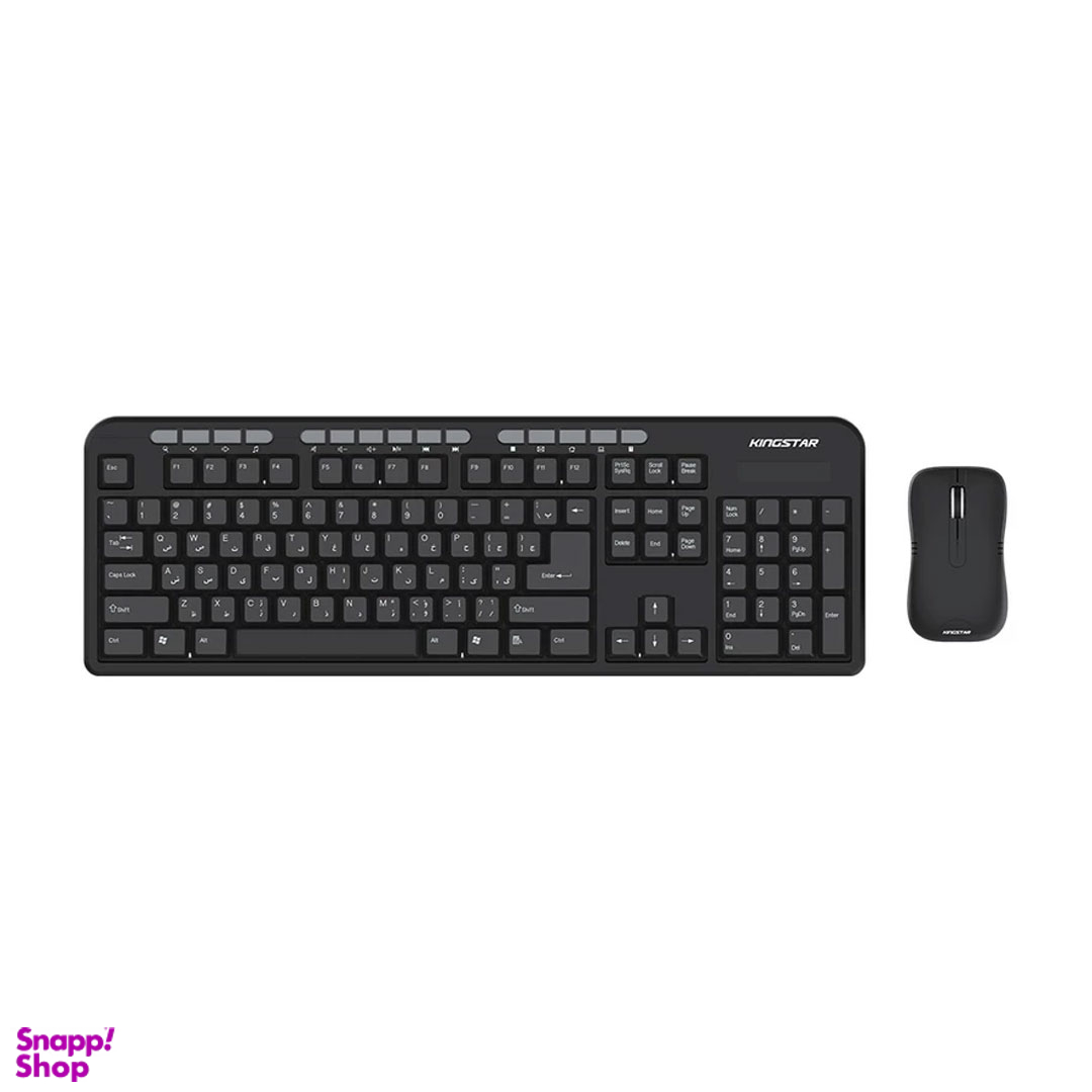 کیبورد و ماوس بی سیم کینگ استار مدل KBM265W