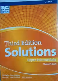 Solutions Upper Intermediate third edition