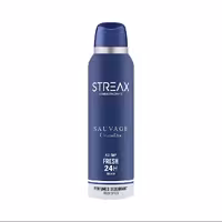 اسپری خوشبو کننده بدن استریکس streax مدل Savage حجم 200 میل