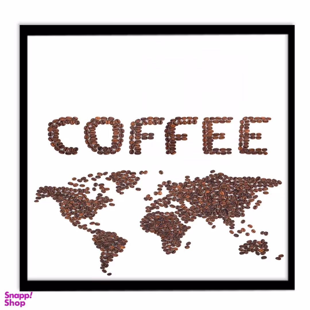 تابلو بکلیت طرح دانه قهوه مدل B-s422