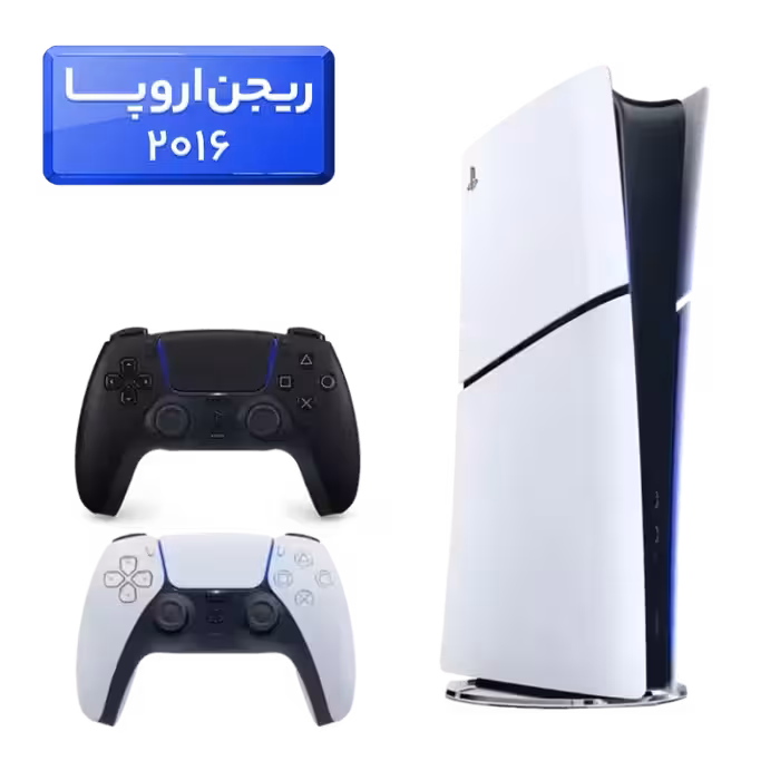 خرید و قیمت PS5 Slim دیجیتال ریجن اروپا با دسته اضافه مشکی