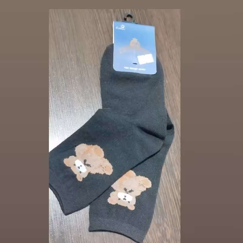 جوراب ساق بلند تدی سایز فری 36  تا 42