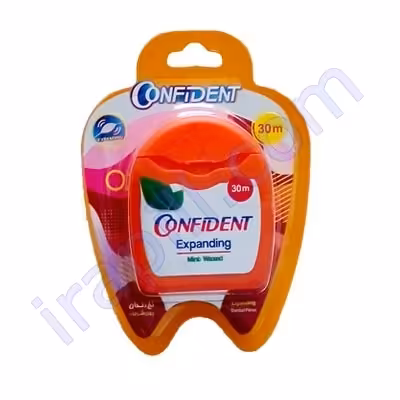 نخ دندان پهن شونده اکسپندینگ کانفیدنت 30 متری