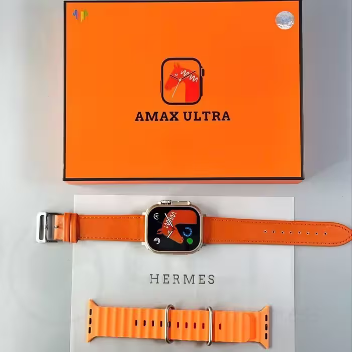 ساعت هوشمند Amax ULTRA قیمت 1485000 تومان دارای  2بند فروش به صورت تک و عمده