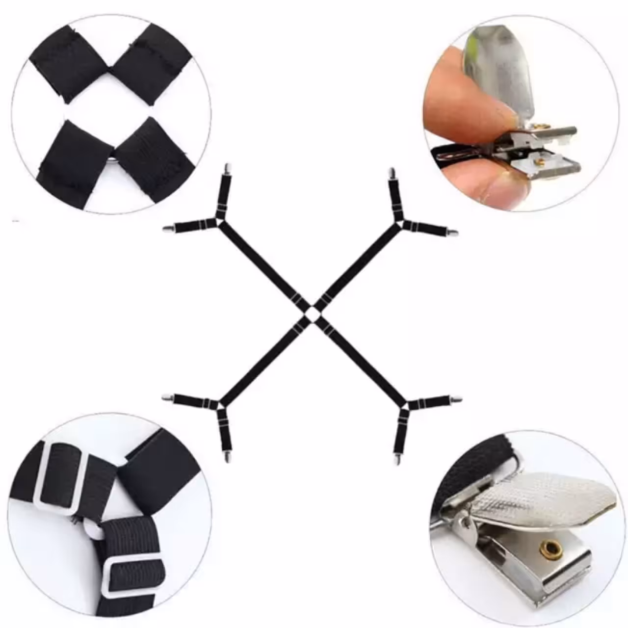 گیره نگهدارنده روتختی مدل 4 طرفه