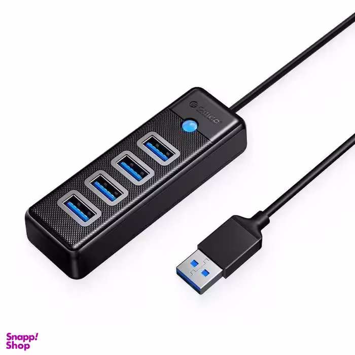 هاب USB3.0 چهار پورت مدل PW4U-U3