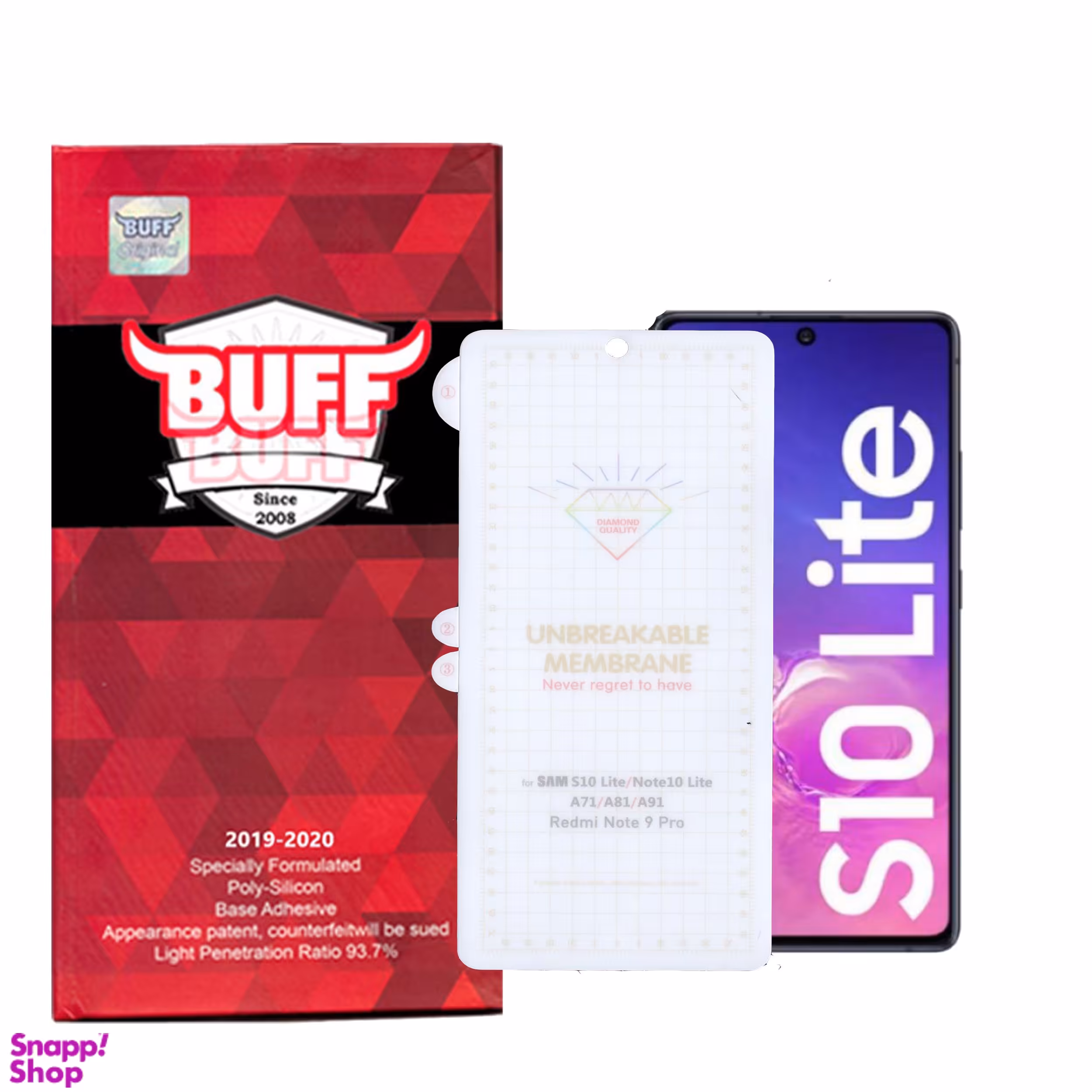 محافظ صفحه نمایش بوف مدل Hg01 مناسب برای گوشی موبایل سامسونگ Galaxy S10 lite