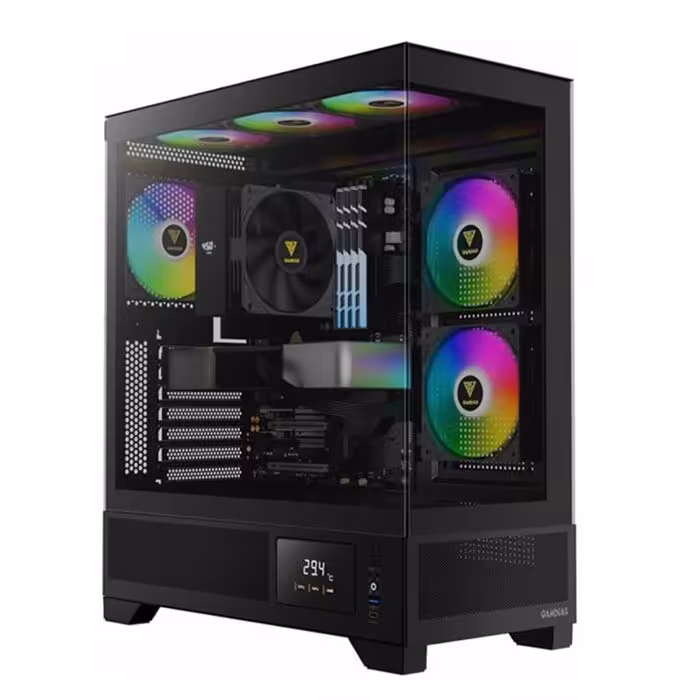 کیس کامپیوتر گیمینگ گیم دیاس مدل Atlas M1 RGB Mid-Tower