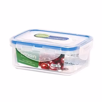 ظرف نگهدارنده فریزری لیمون 350 میل رنگ صورتی و سبزآبی