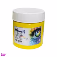 مادر رنگ اکریلیک و پلاستیک پارسیفام رنگ زرد حجم 950 گرم