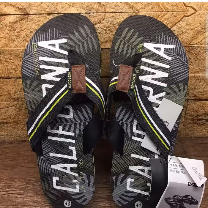 صندل لا انگشتی مردانه طرح هاوایی اورجینال برند تام اند رز سایز44