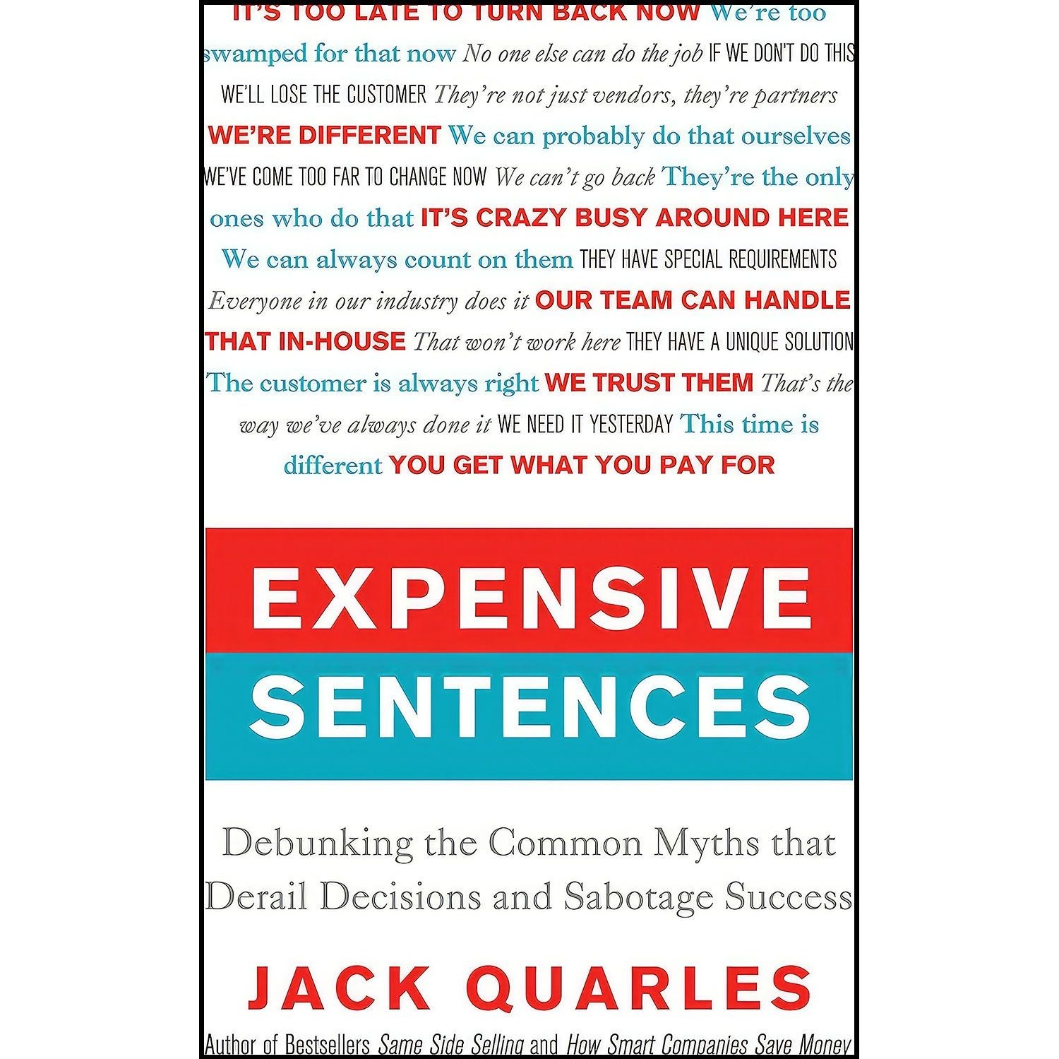 کتاب زبان اصلی Expensive Sentences اثر Jack Quarles