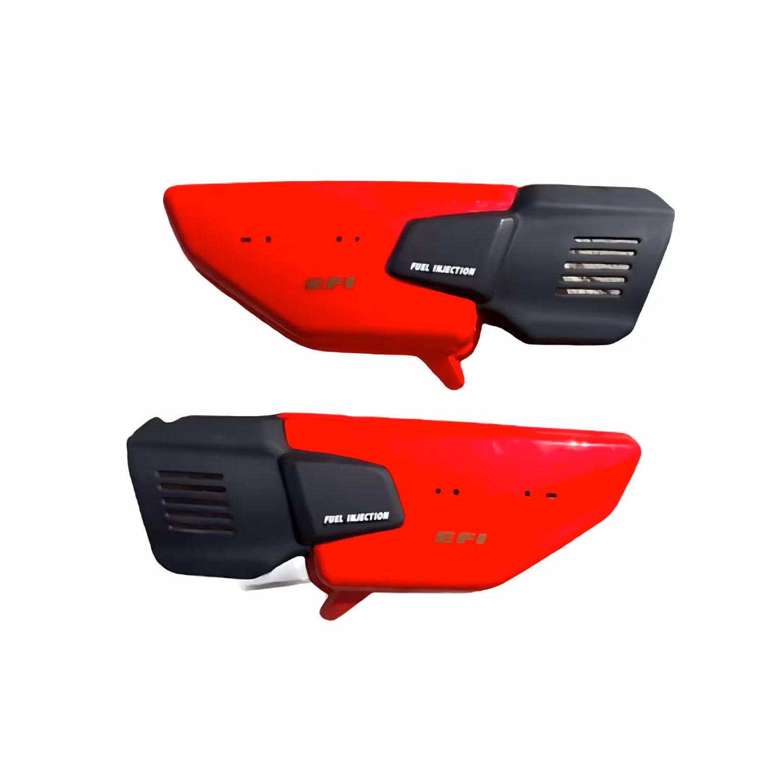 قاب بغل موتور انژکتور رنگ گوجه ای (پس کرایه)