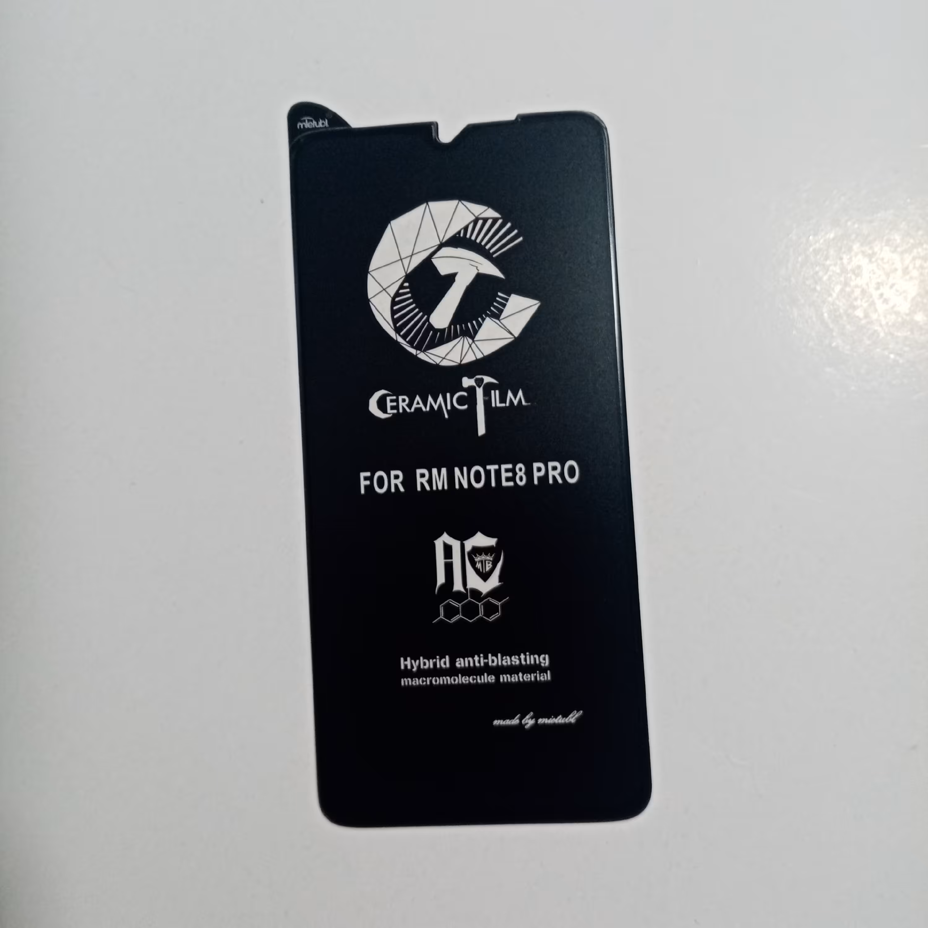 محافظ صفحه نمایش سرامیکی مات برند میتوبل Anti-finger مناسب برای گوشی موبایل شیائومی Redmi note8pro