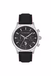 ساعت مشکی مردانه سیاه USPA1010 07 مچی اورجینال U.S. Polo Assn.