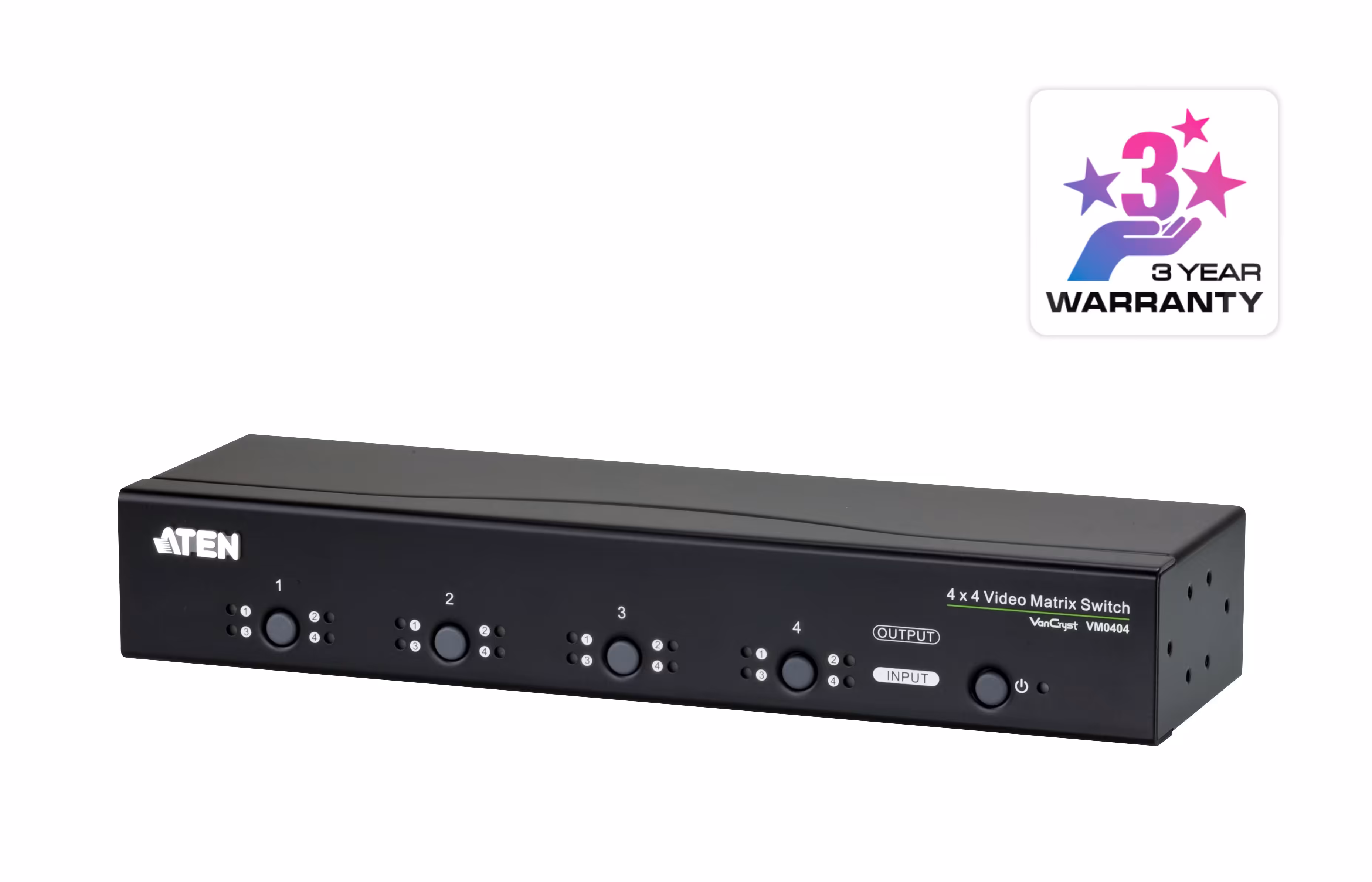 ماتریکس سوئیچ 4در4 VGA/Audio آتن VM0404