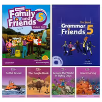 کتاب Family and Friends 5 اثر جمعی از نویسندگان انتشارات آرماندیس شش جلدی