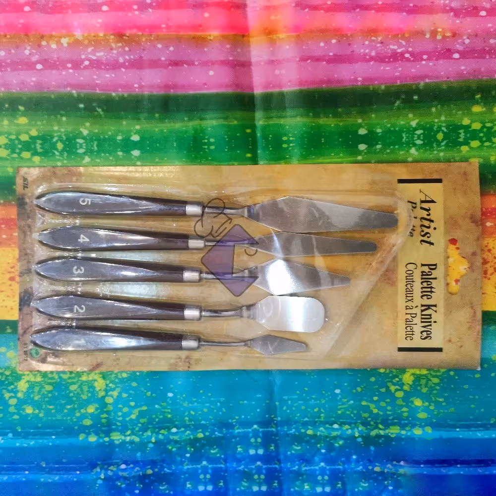 پالت  حرفه ای تزیین و طراحی روی کیک 5 عددی