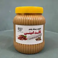 کره بادام زمینی آستانه اشرفیه ( ارسال رایگان ) 1000 گرمی ، ضمانت مرجوعی درجه یک ، ارگانیک و رژیمی از بادام ایرانی 