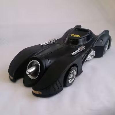 ماشین بتمن پلاستیکی وکیوم اسباب بازی کیفیت عالی
