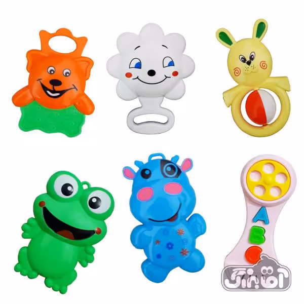 ست جغجغه شش عددی سلفونی3015