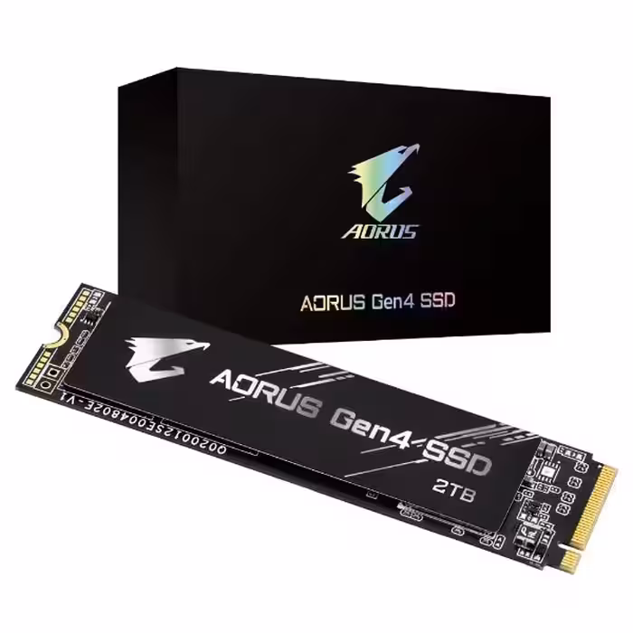 حافظه اس اس دی با گیگابایت AORUS Gen4 NVMe M.2 ظرفیت 2 ترابایت