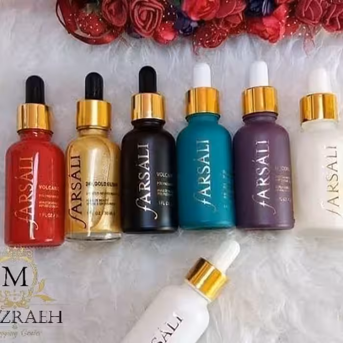  پرایمر " فارسالی "
 شفاف کننده
جذب فوق العاده
 ضد آب
 بدون روغن
جلوه طبیعی به آرایش
 شفاف 