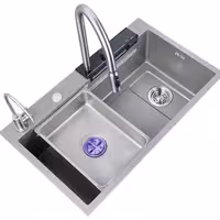 خرید و قیمت سینک پیانویی هوشمند دو کلید (فروش اقساطی)- کی ام کالا