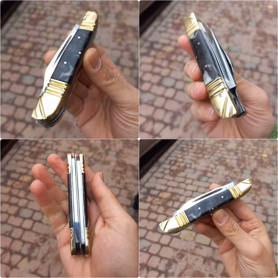 چاقودو تیغ چاقو طرح قلم تراش چاقو تاشو چاقو کلکسیونی چاقو زنجان چاقوچاقو