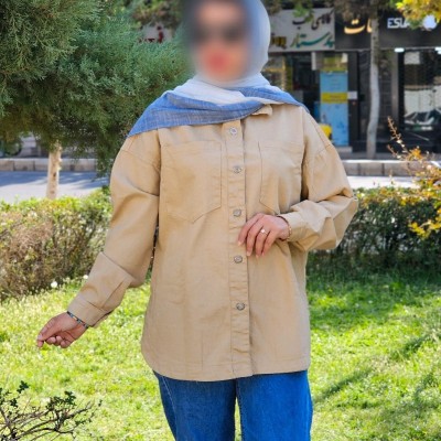 مانتو اسپرت زنانه کتان مدل کتان پاییزه