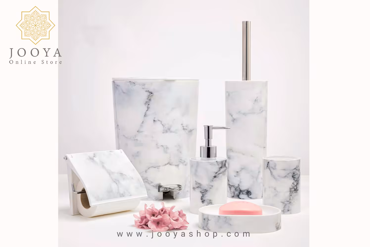 ست بهداشتی طرح ماربل