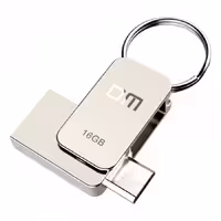 فلش مموری OTG دی ام USB 2.0 مدل PD020 ظرفیت 16 گیگابایت